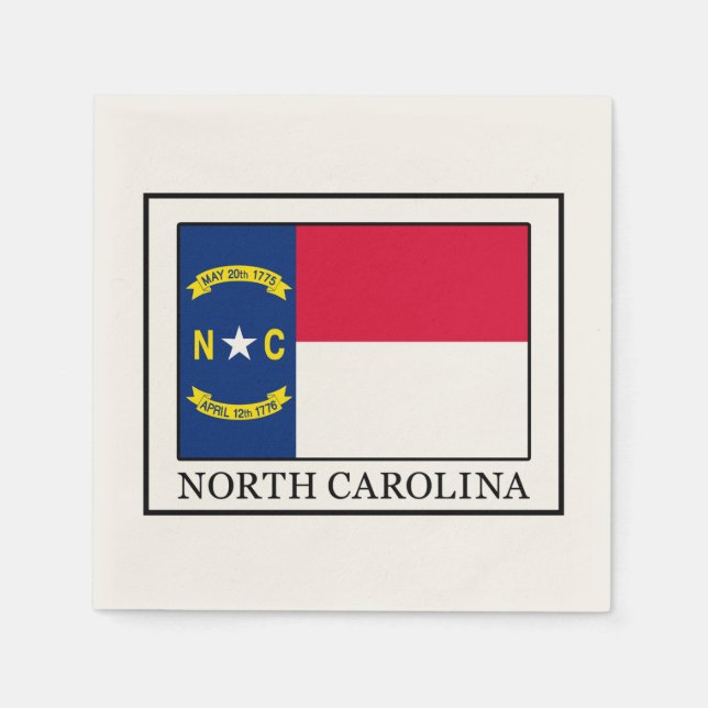 North Carolina Serviette (Vorderseite)