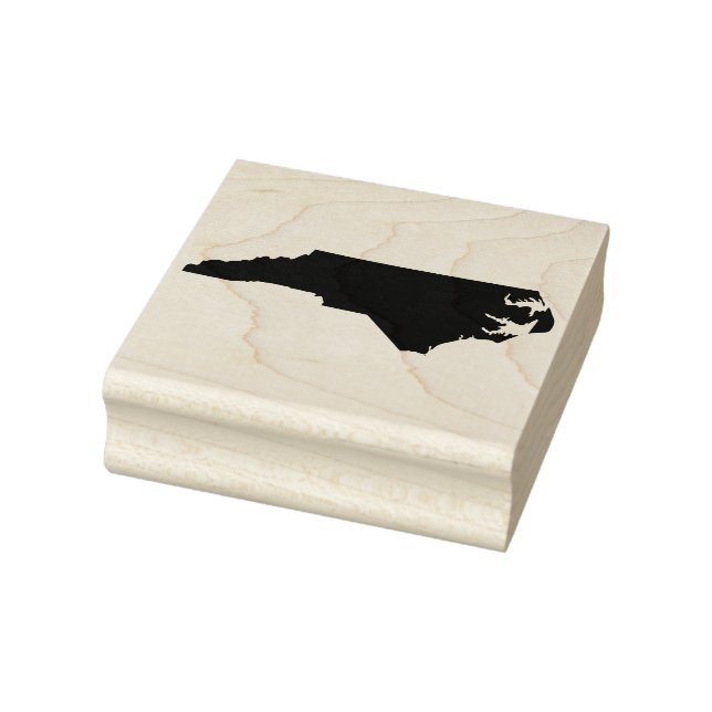 North Carolina Solid Rubber Art Briefmarke Gummistempel (Stempel)