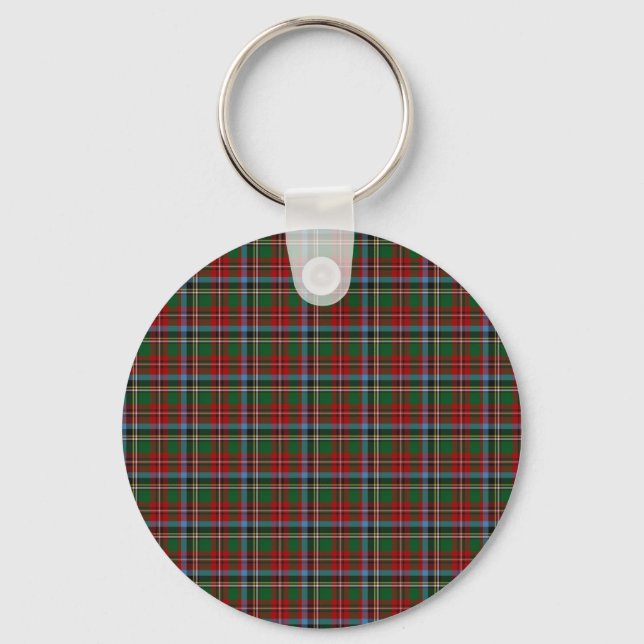 North Carolina Staat Tartan Schlüsselanhänger (Vorderseite)