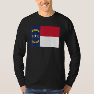 North Carolina Staatsflagge Bundesstaat North Caro T-Shirt