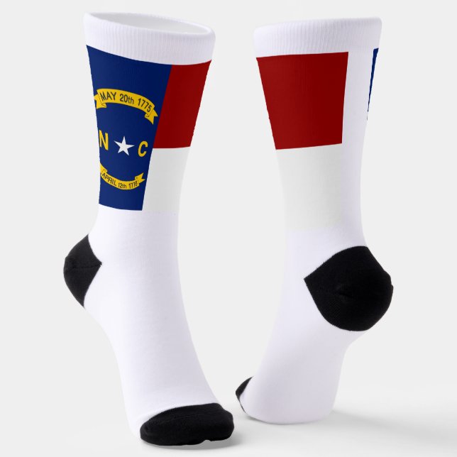 North Carolina Staatsflagge Socken (Gewinkelt)