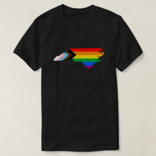North Carolina Staatsstolz LGBTQ Progress Prix T-Shirt