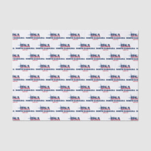 North Carolina Staatsstolz Tissue Paper Seidenpapier