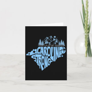 North Carolina stärker zusammen Karte