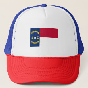 North Carolina State Flag USA Truckerkappe
