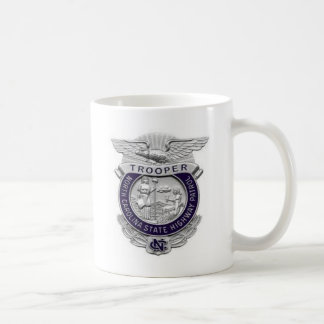 North Carolina State Highway Patrol Trooper Abzeic Kaffeetasse