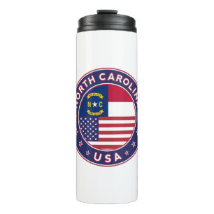 North Carolina Thermosbecher