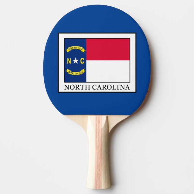 North Carolina Tischtennis Schläger (Vorderseite)