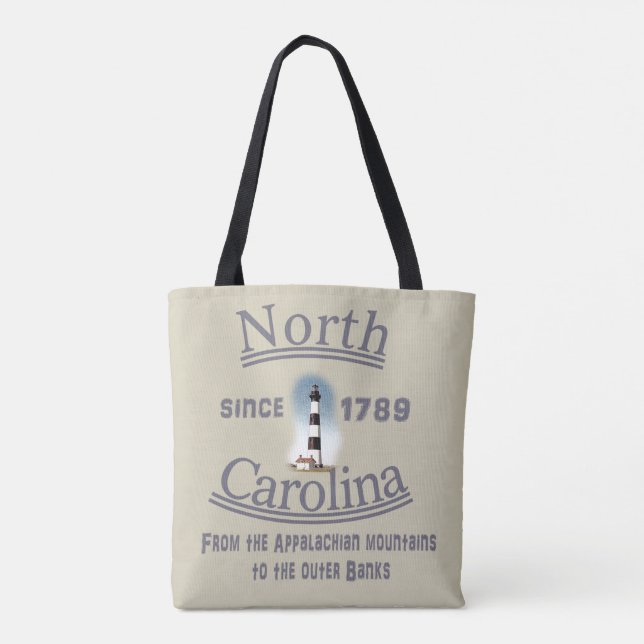 North Carolina Tote Bag - Tasche mit Klasse (Rückseite)