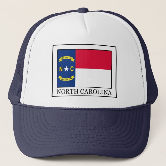 North Carolina Truckerkappe (Vorderseite)