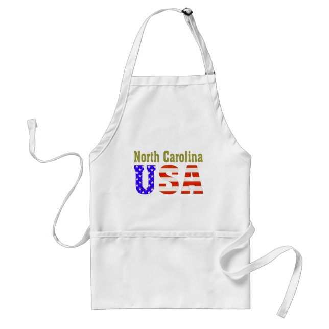 North Carolina USA! Schürze (Vorne)