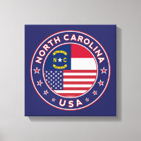 North Carolina, USA Staaten, North Carolina Poster