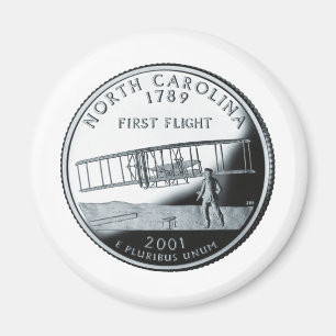 North Carolina-Viertel Magnet