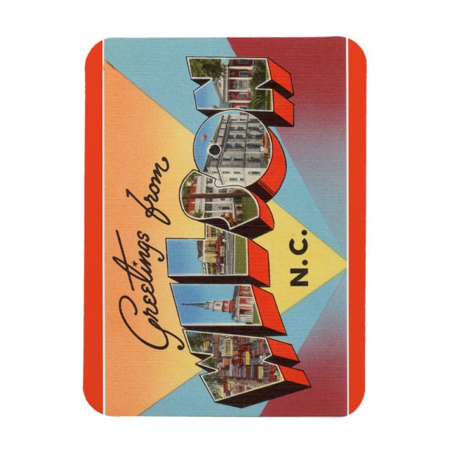 North Carolina, Wilson Magnet (Vertikal)