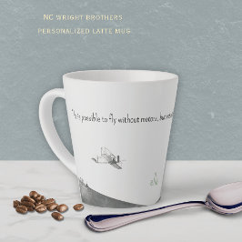 North Carolina Wright Brothers Latte Mug Milchtasse