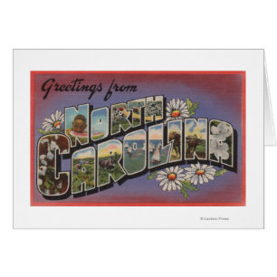 North CarolinaGroße Buchstabenszenen