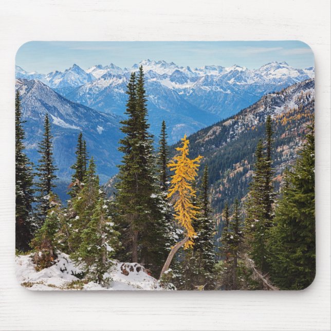 North Cascade Mountains Wenatchee National Forest Mousepad (Vorne)