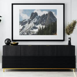 North Cascades Liberty Bell Mountain Fotodruck