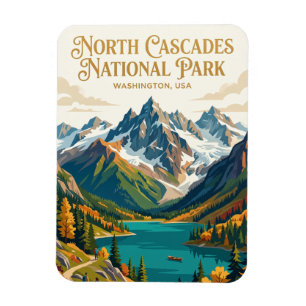 North Cascades National Park Washington Magnet