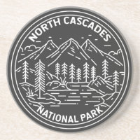 North Cascades National Park Washington Monoline