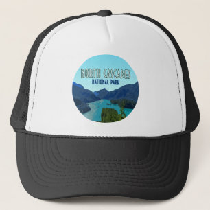 North Cascades National Park Washington Truckerkappe