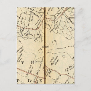 North Castle, New York 2 Postkarte