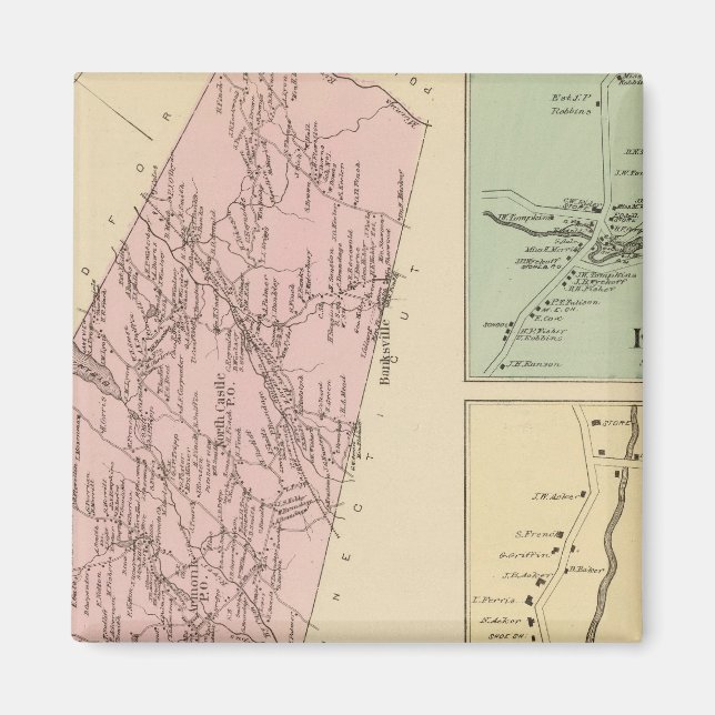 North Castle, New York Magnet (Vorne)