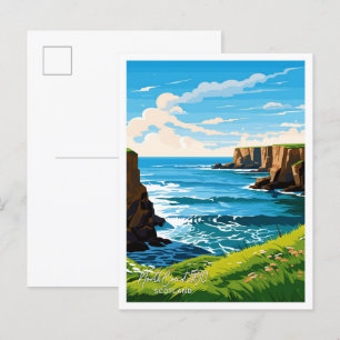 North Coast 500 Schottland Reisevorführung Postkarte