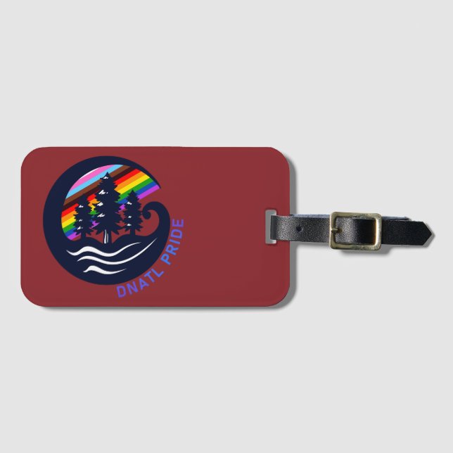 North Coast Pride Reisegepäcketikett Gepäckanhänger (Vorderseite (Horizontal))