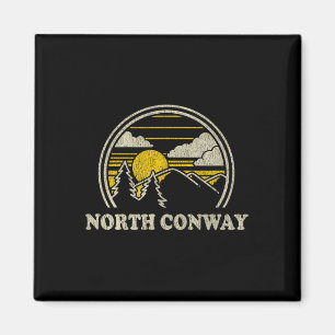 North Conway New Hampshire Nh T-Shirt Vintage Hiki Magnet