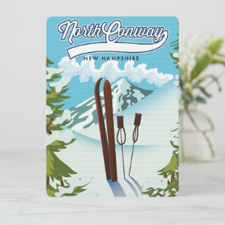North Conway New Hampshire, zum Skifahren