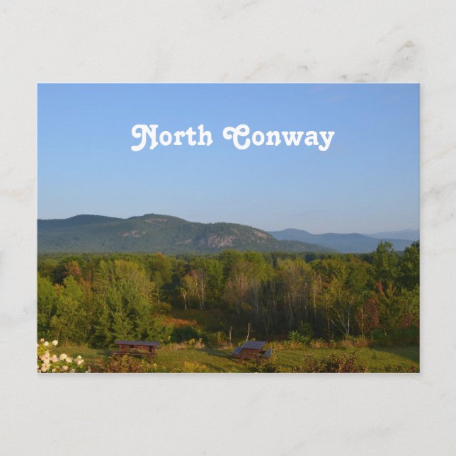North Conway Postkarte (Vorderseite)