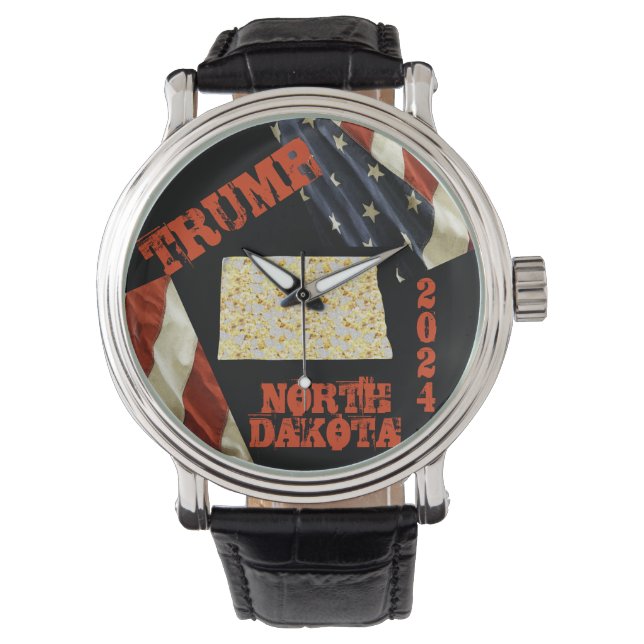 NORTH DAKOTA ARMBANDUHR (Vorderseite)