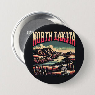 North Dakota Button