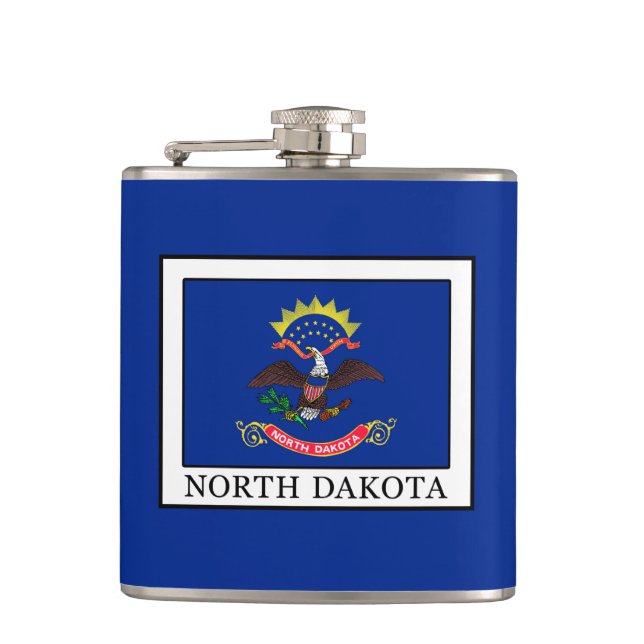 North Dakota Flachmann (Vorderseite)