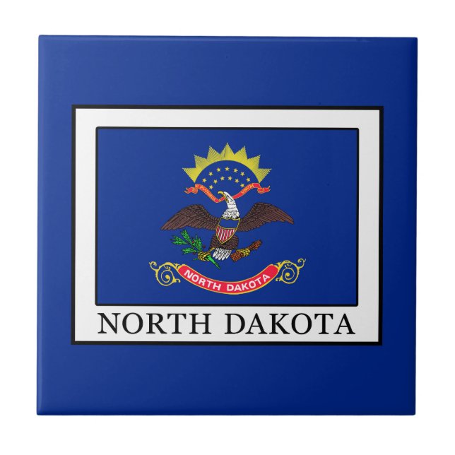 North Dakota Fliese (Vorderseite)