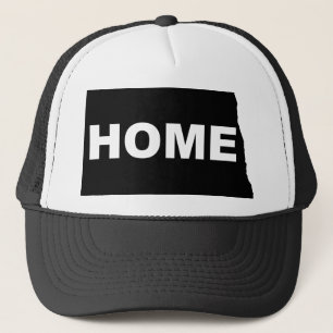 North-Dakota-Heim-weg-von-State-Baseballcap-Hut Truckerkappe