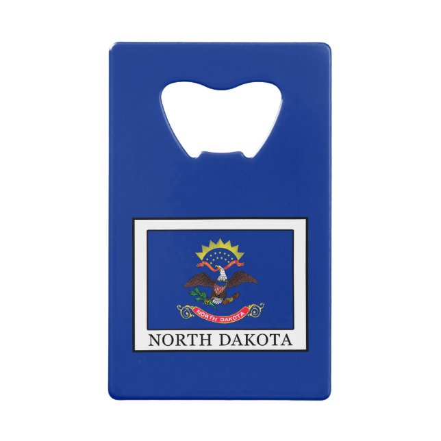 North Dakota Kreditkartenflaschenöffner (Vorderseite)