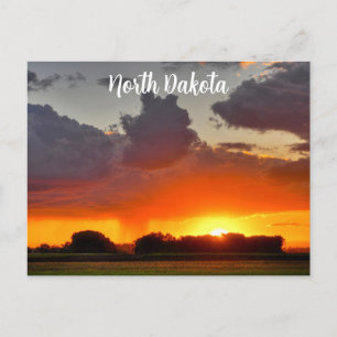 North Dakota Postcard Postkarte
