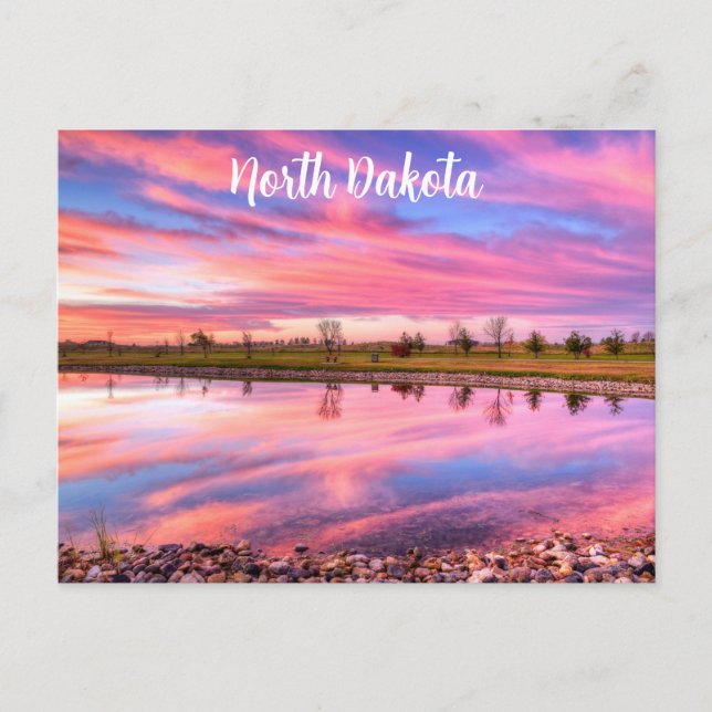 North Dakota Postcard Postkarte (Vorderseite)