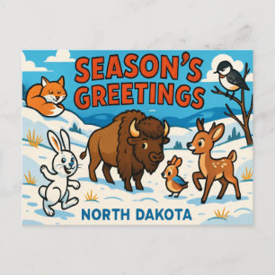 NORTH DAKOTA Postkarte