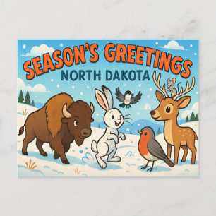 NORTH DAKOTA Postkarte