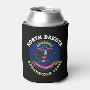 NORTH DAKOTA ROUGHRIDER STAAT FLAG DOSENKÜHLER