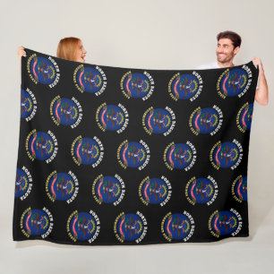 NORTH DAKOTA ROUGHRIDER STAAT FLAG FLEECEDECKE