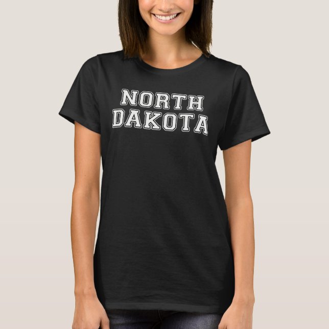 North Dakota T-Shirt (Vorderseite)