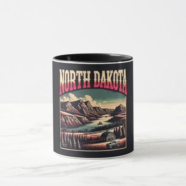North Dakota Tasse (Zentrum)