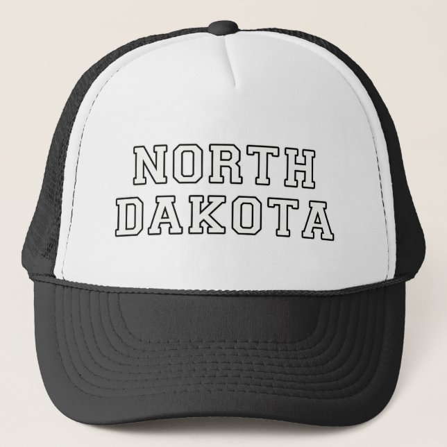 North Dakota Truckerkappe (Vorderseite)