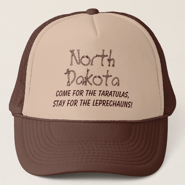 North Dakota Truckerkappe (Vorderseite)