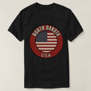 North Dakota Vereinigte Staaten von Amerika T-Shirt