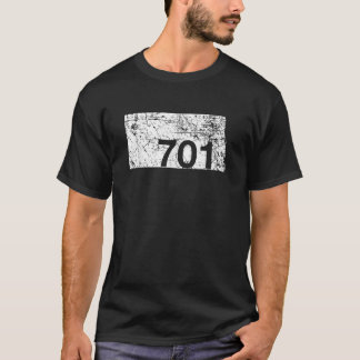 North Dakota Vorwahl 701 Hometown Souvenir Geschen T-Shirt